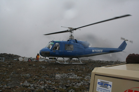 Helicopter Charter Service in Alaska - Merril Pass Project